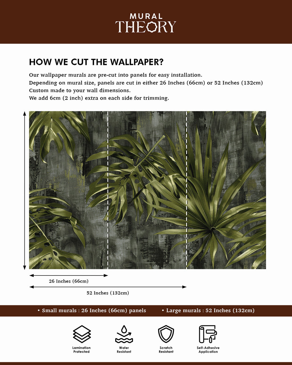 Jungle Serenity Wall Mural