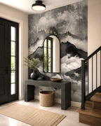 Moonlit Peaks Wall Mural