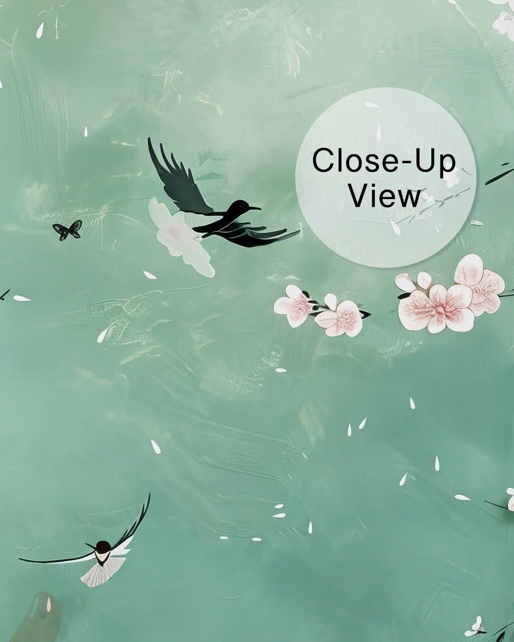 Sakura Breeze Wall Mural