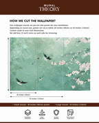 Sakura Breeze Wall Mural