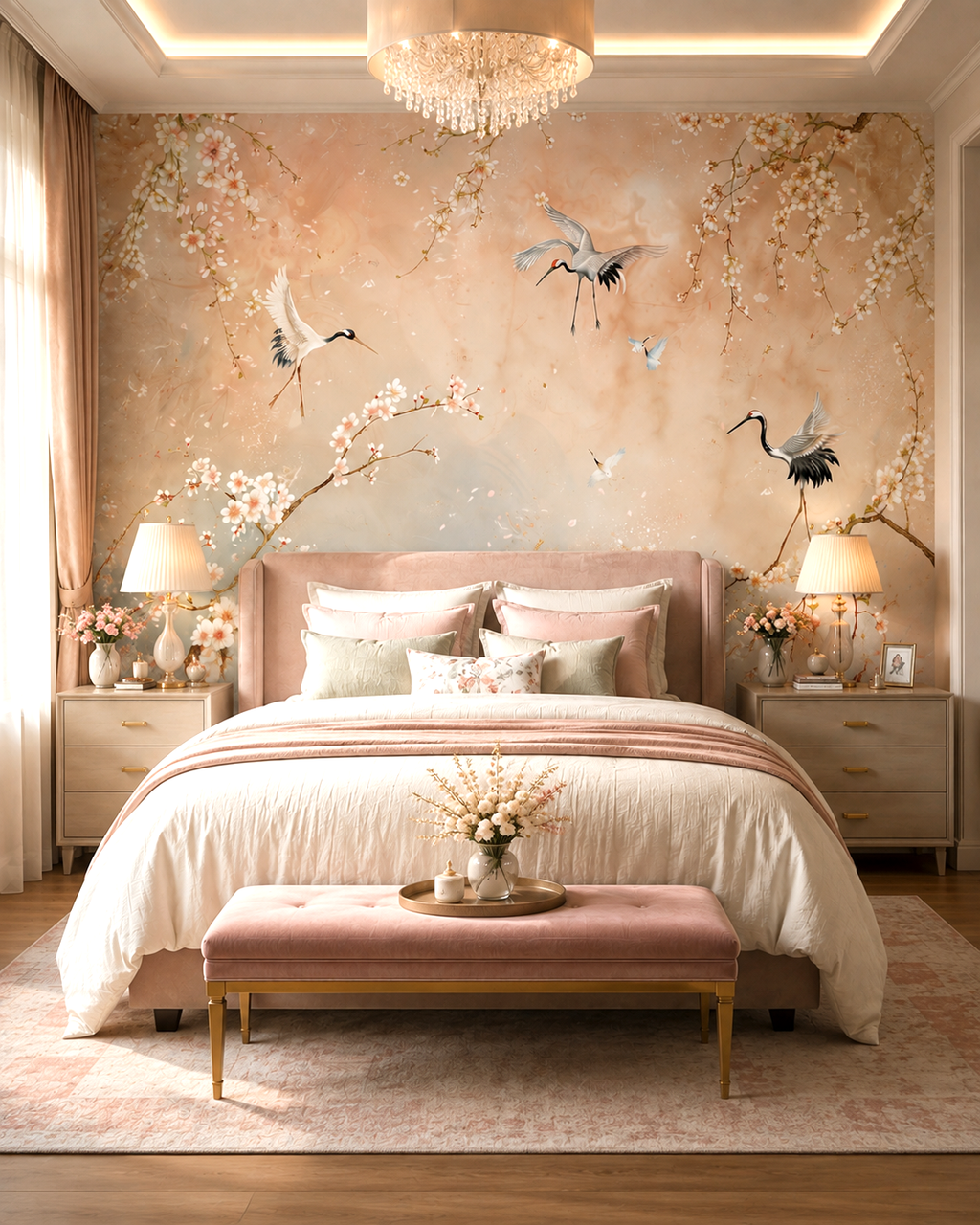 Blossom Flight Wall Mural
