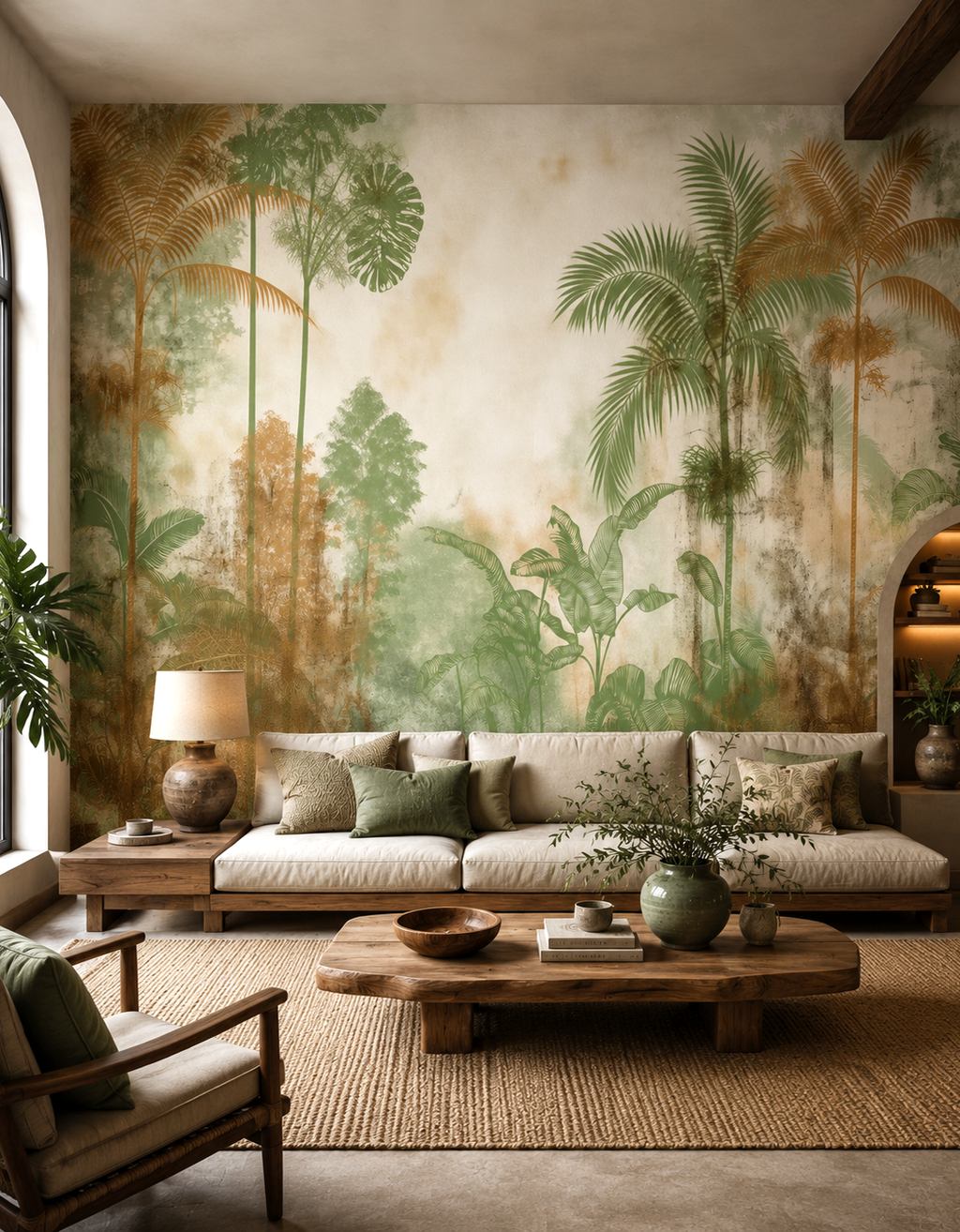 Tropical Haze Wall Mural