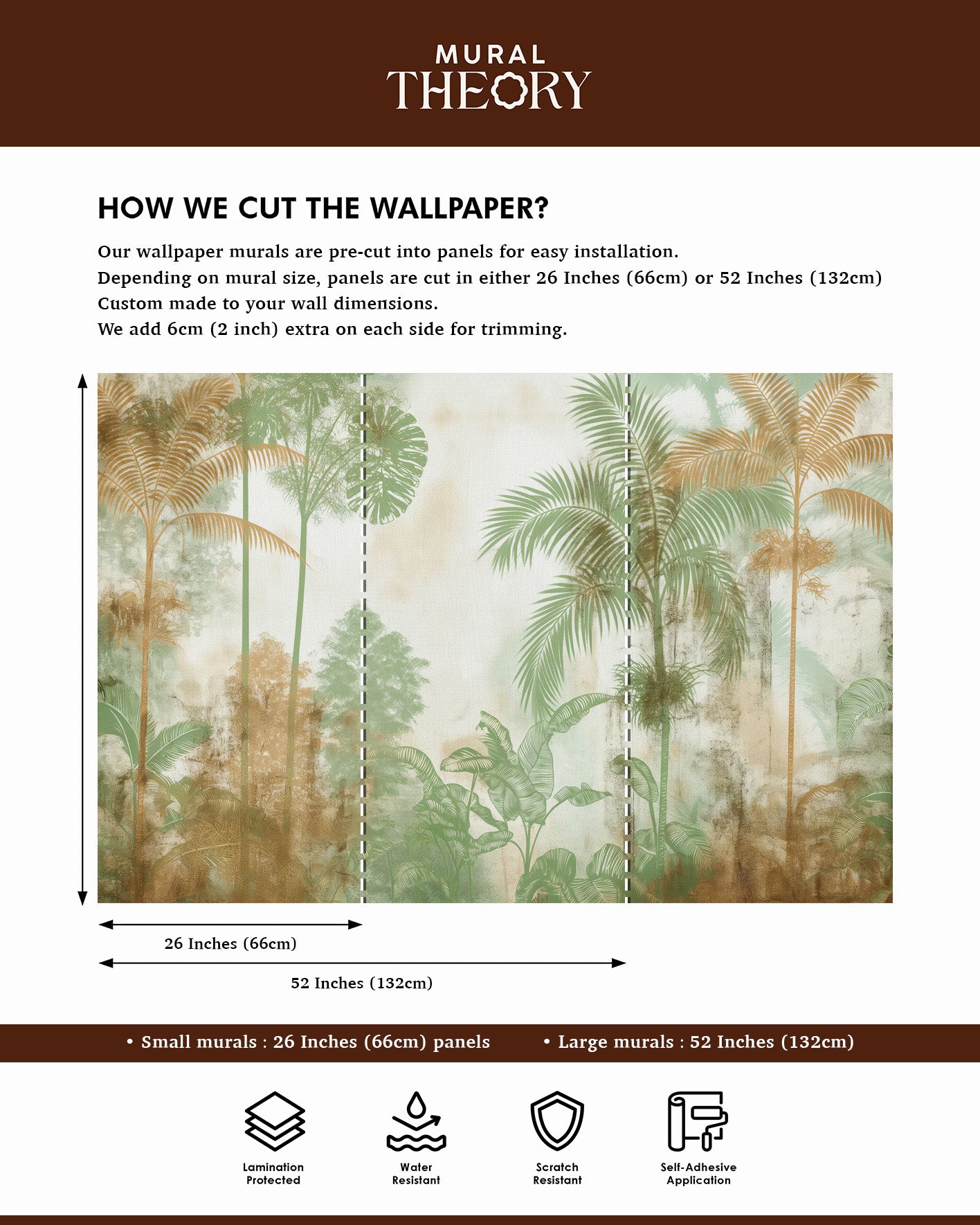 Tropical Haze Wall Mural
