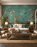 Botanical Aviary Wall Mural