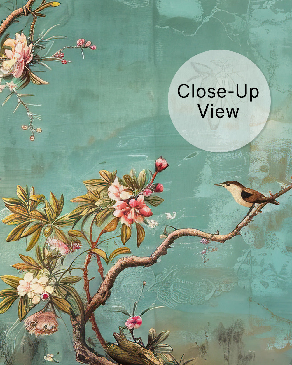 Botanical Aviary Wall Mural