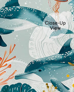 Dolphin Dreamscape Wall Mural