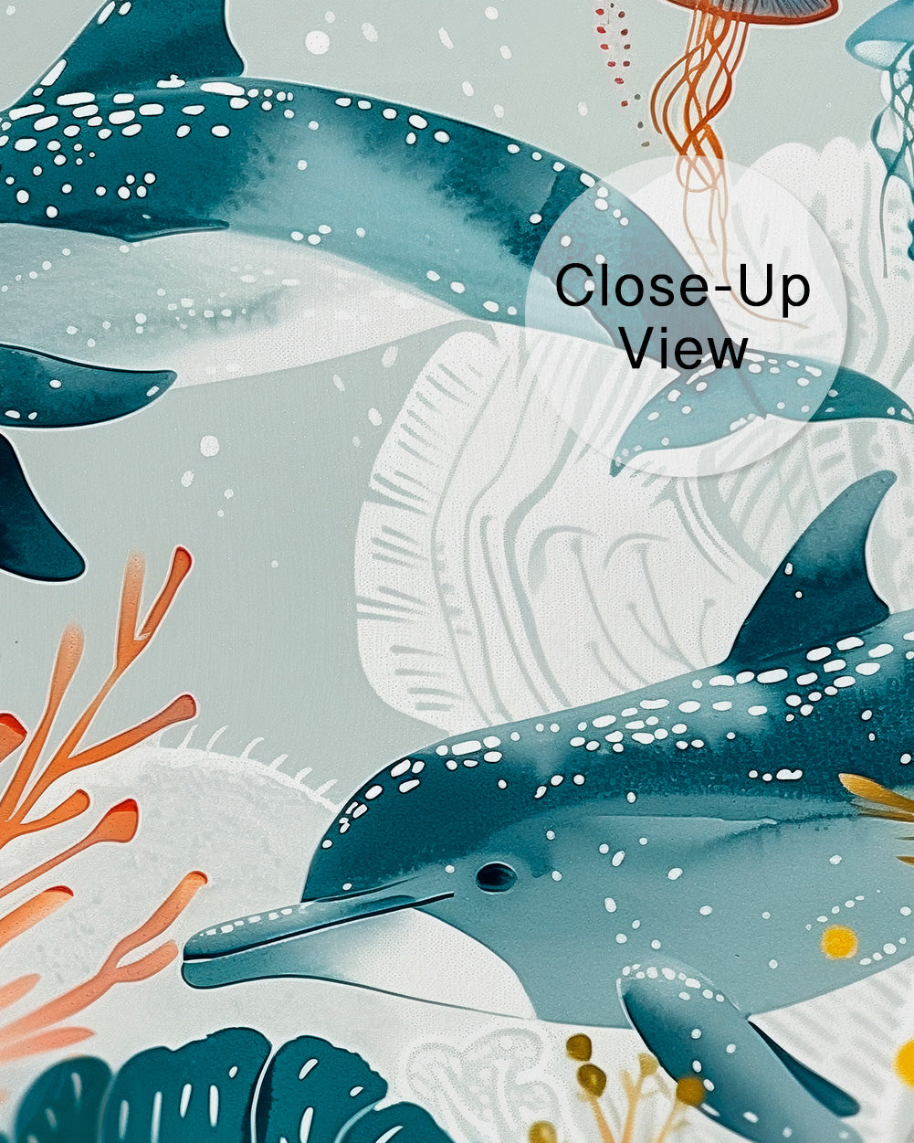Dolphin Dreamscape Wall Mural