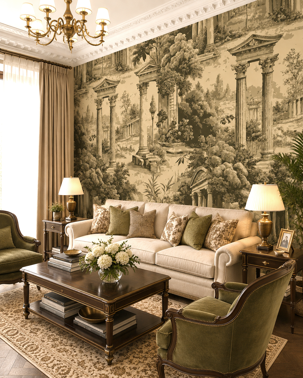 Ancient Gardens Wall Mural