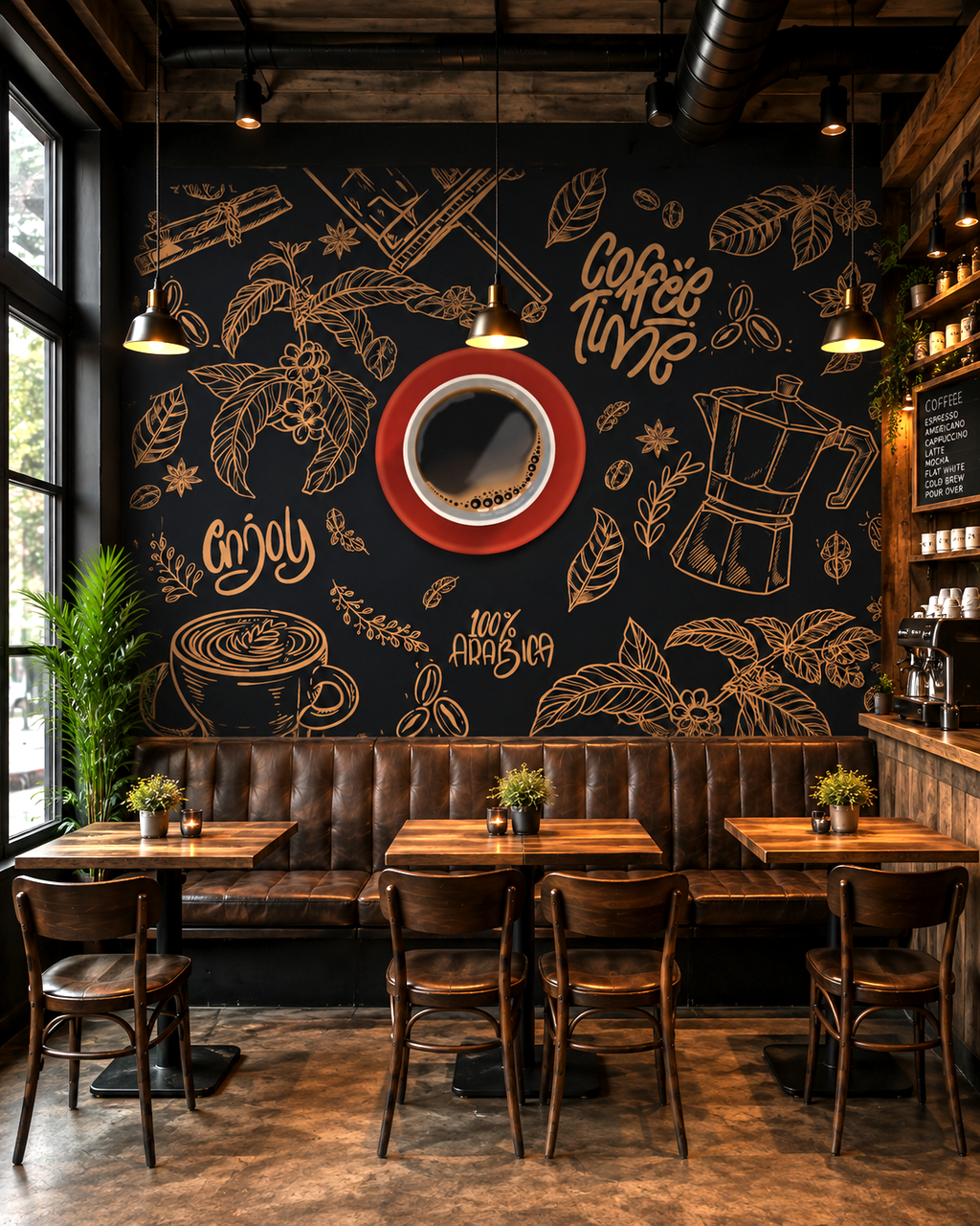 Roasted Elegance Wall Mural