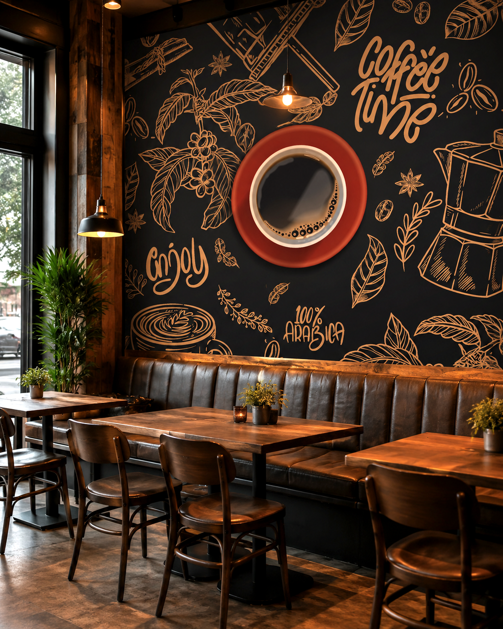 Roasted Elegance Wall Mural