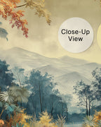 Golden Wilds Wall Mural