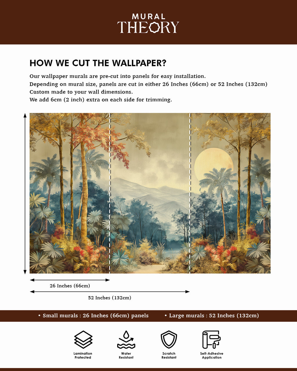 Golden Wilds Wall Mural