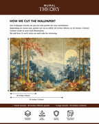 Golden Wilds Wall Mural