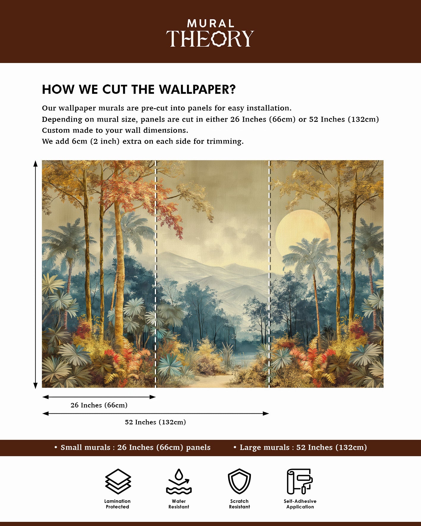 Golden Wilds Wall Mural