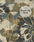 Gilded Botanica Wall Mural