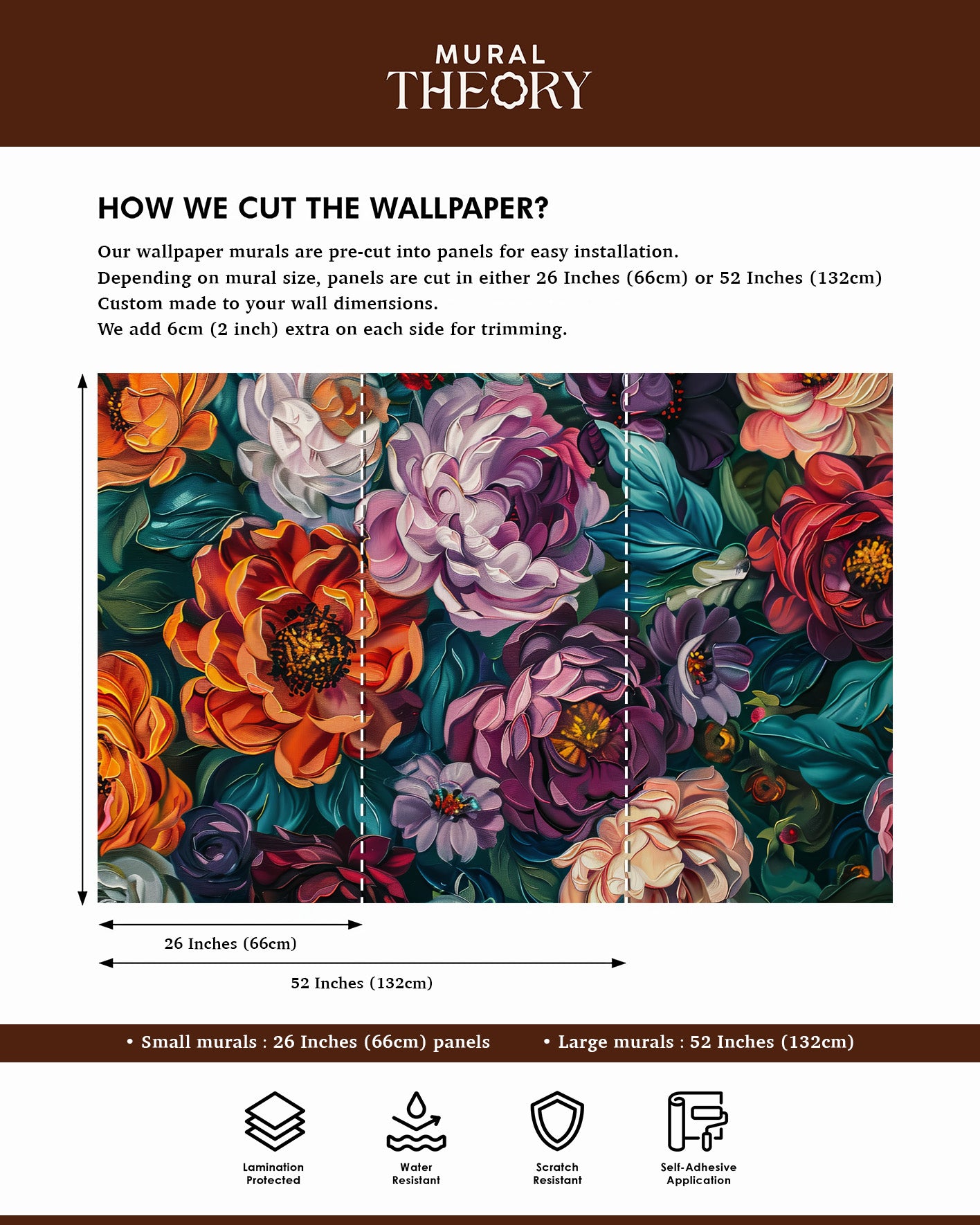 Velvet Bloom Wall Mural