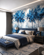 Azure Grove Wall Mural