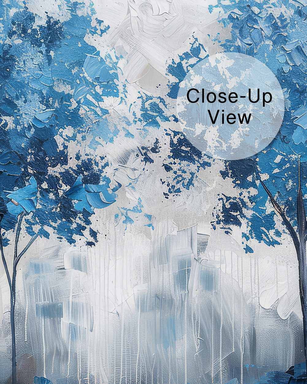 Azure Grove Wall Mural