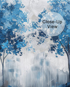Azure Grove Wall Mural