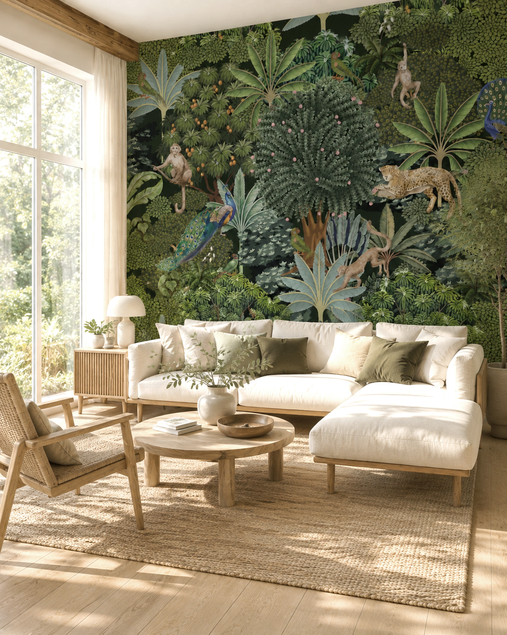 Jungle Majesty Wall Mural