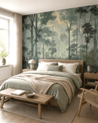 Misty Grove Wall Mural