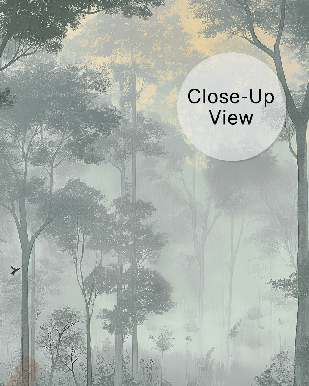 Misty Grove Wall Mural