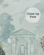 Peacock Garden Wall Mural