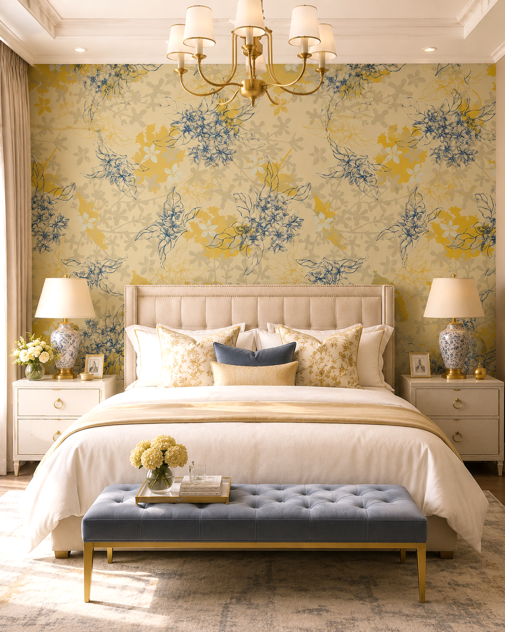 Botanical Sketch Wall Mural