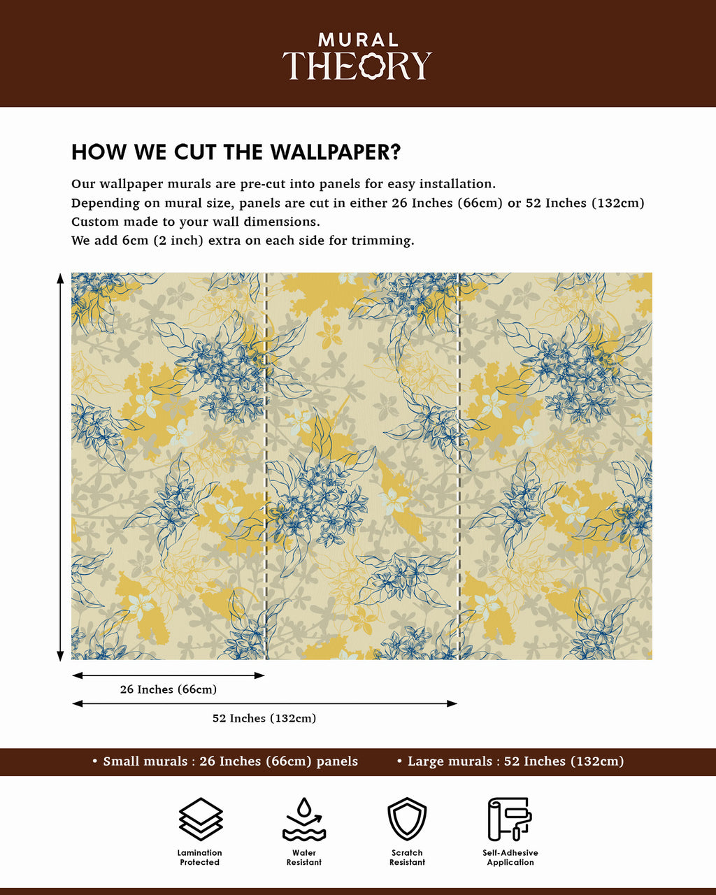 Botanical Sketch Wall Mural