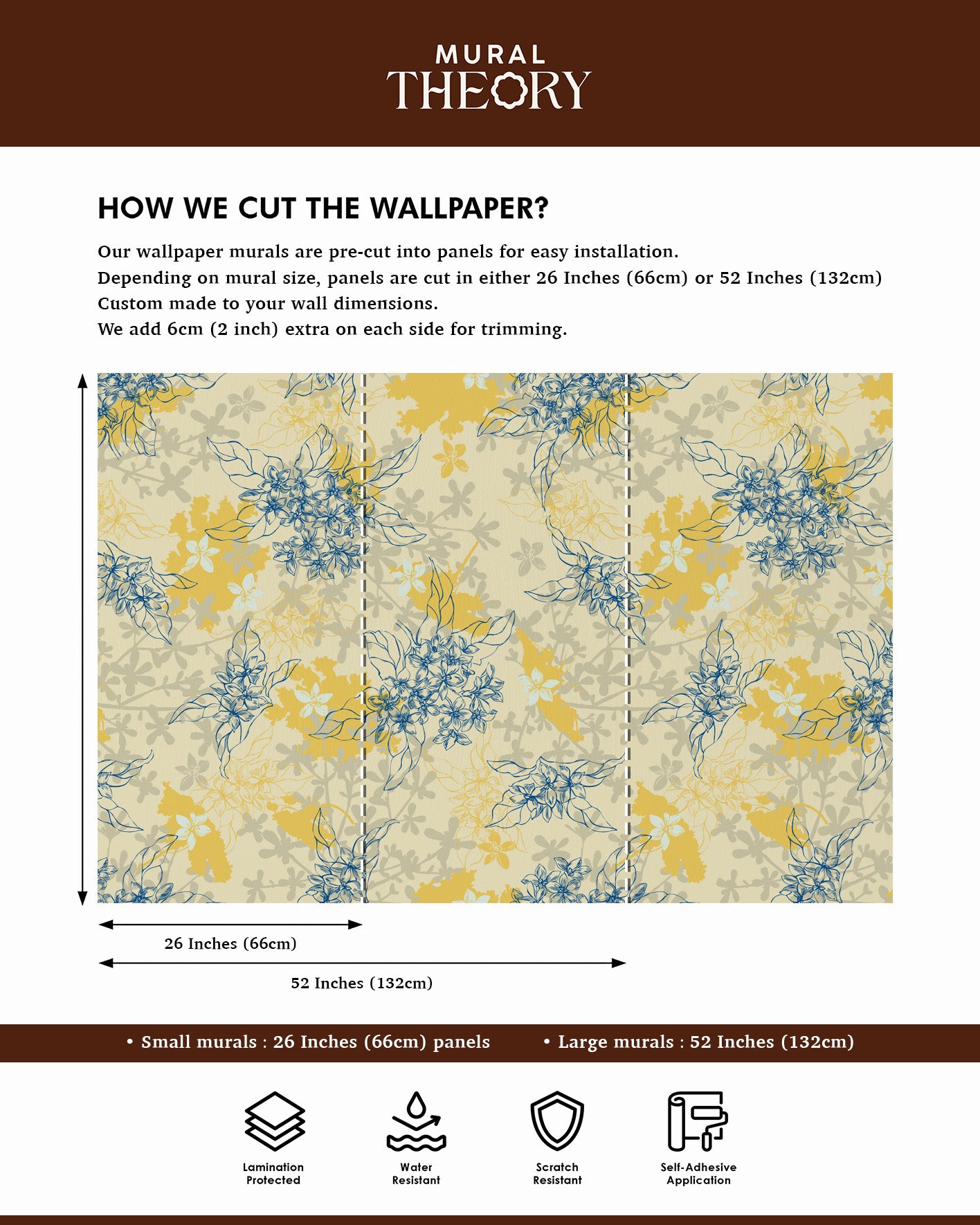 Botanical Sketch Wall Mural