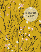 Golden Blooms Wall Mural