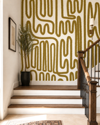 Organic Lines Wall Mural
