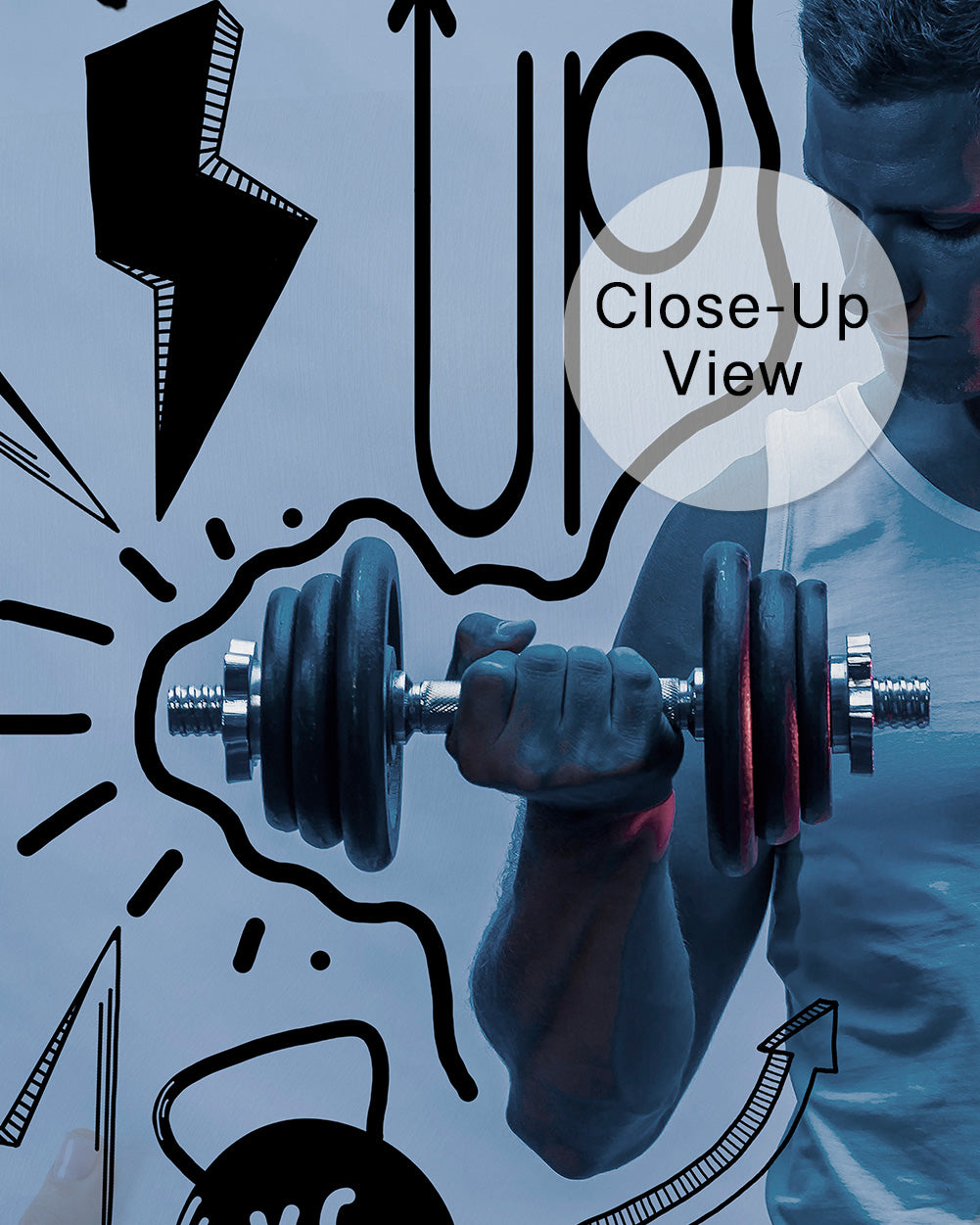 Fitness Flow Wall Mural