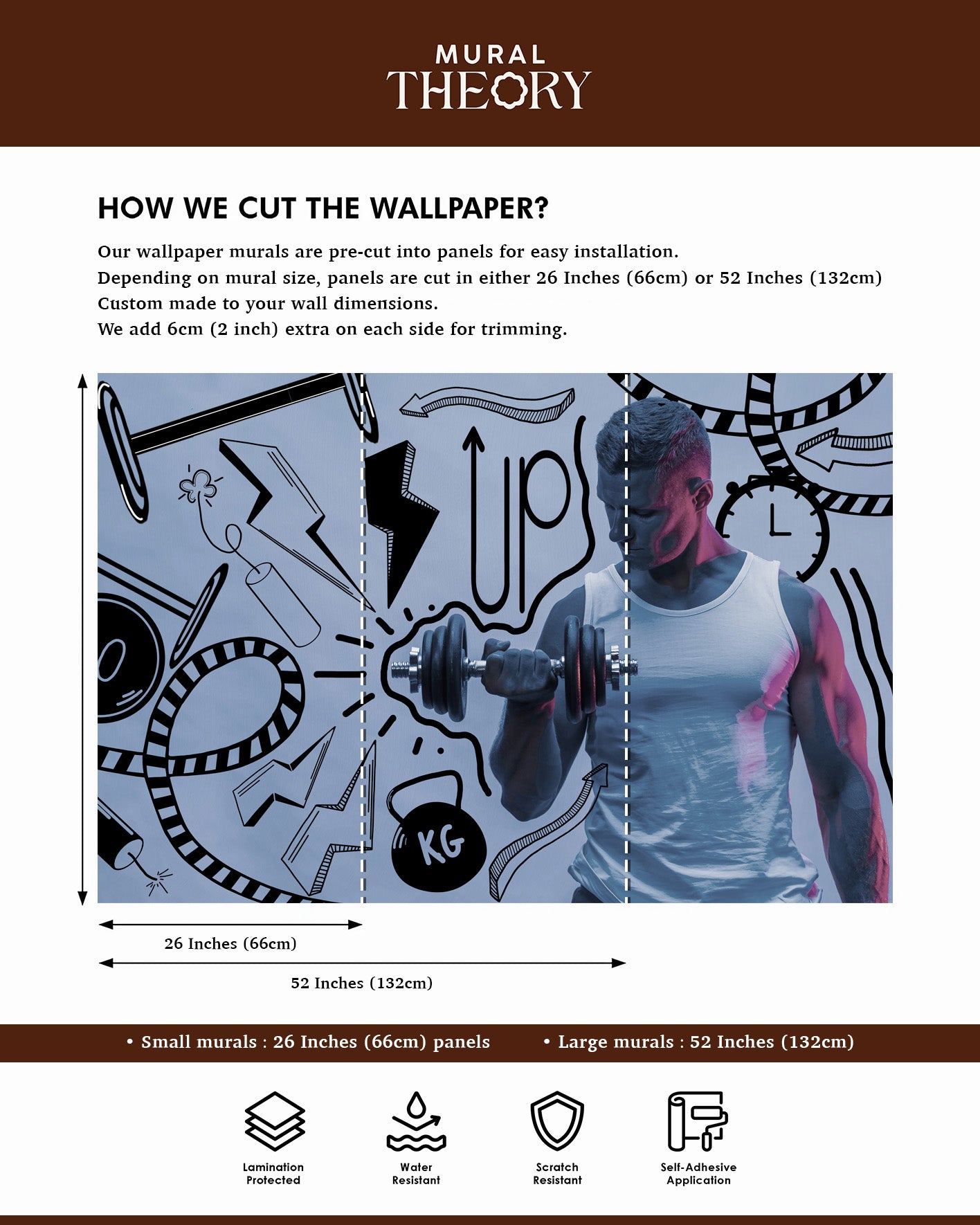 Fitness Flow Wall Mural