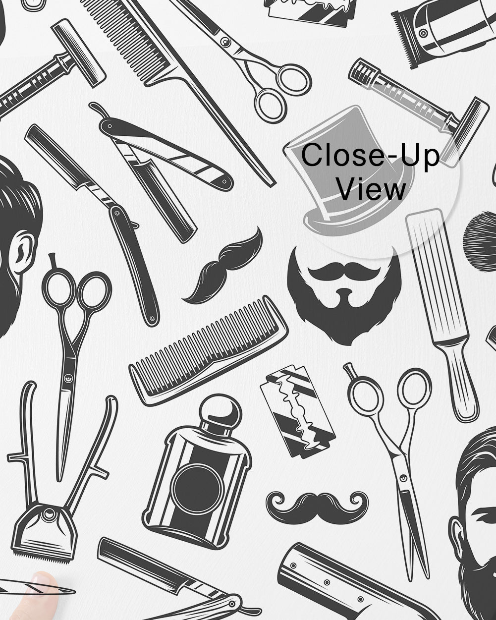 Gentleman’s Grooming Wall Mural