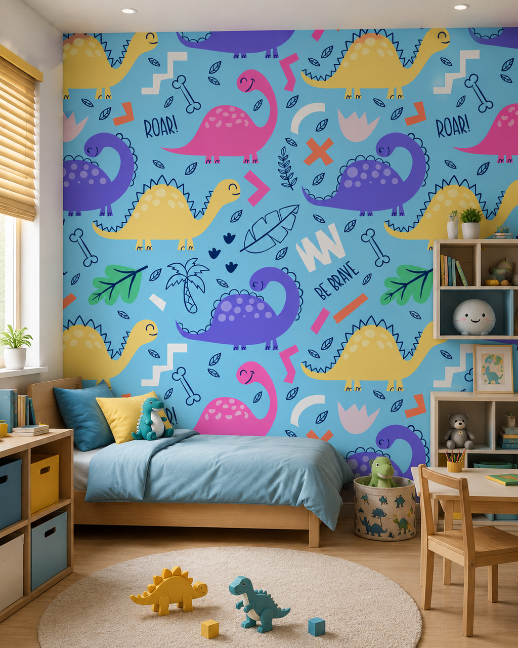 Dino Wonderland Wall Mural