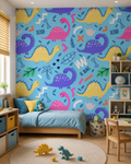 Dino Wonderland Wall Mural