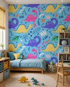 Dino Wonderland Wall Mural