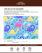 Dino Wonderland Wall Mural