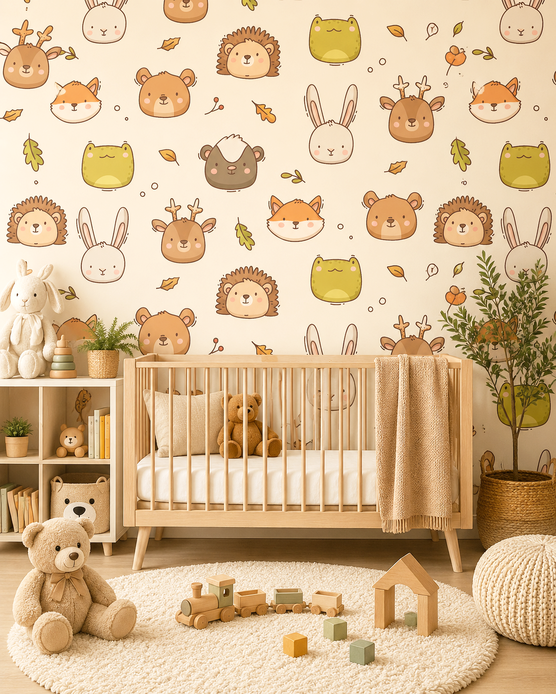 Tropical Mosaic Wall Mural