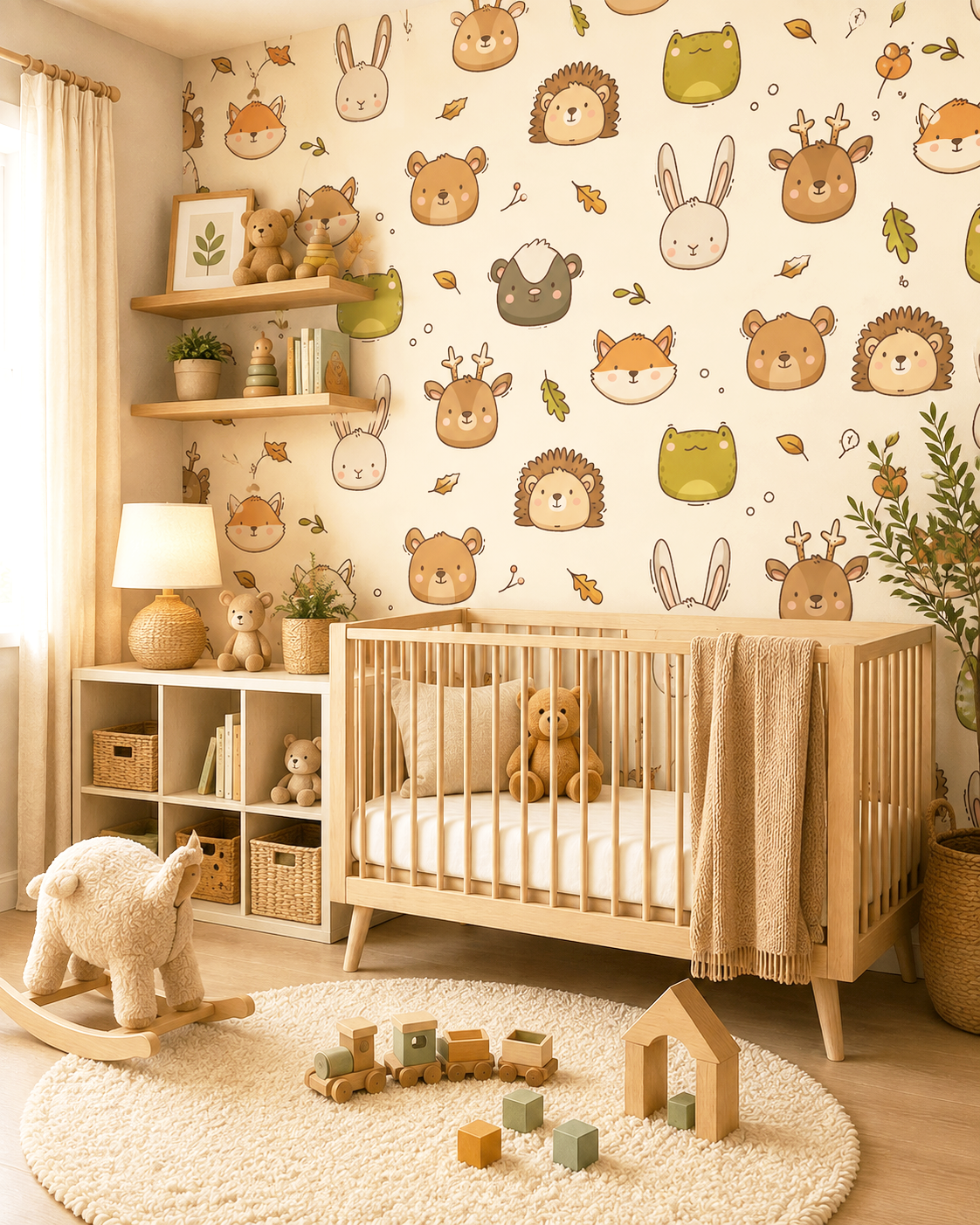 Tropical Mosaic Wall Mural