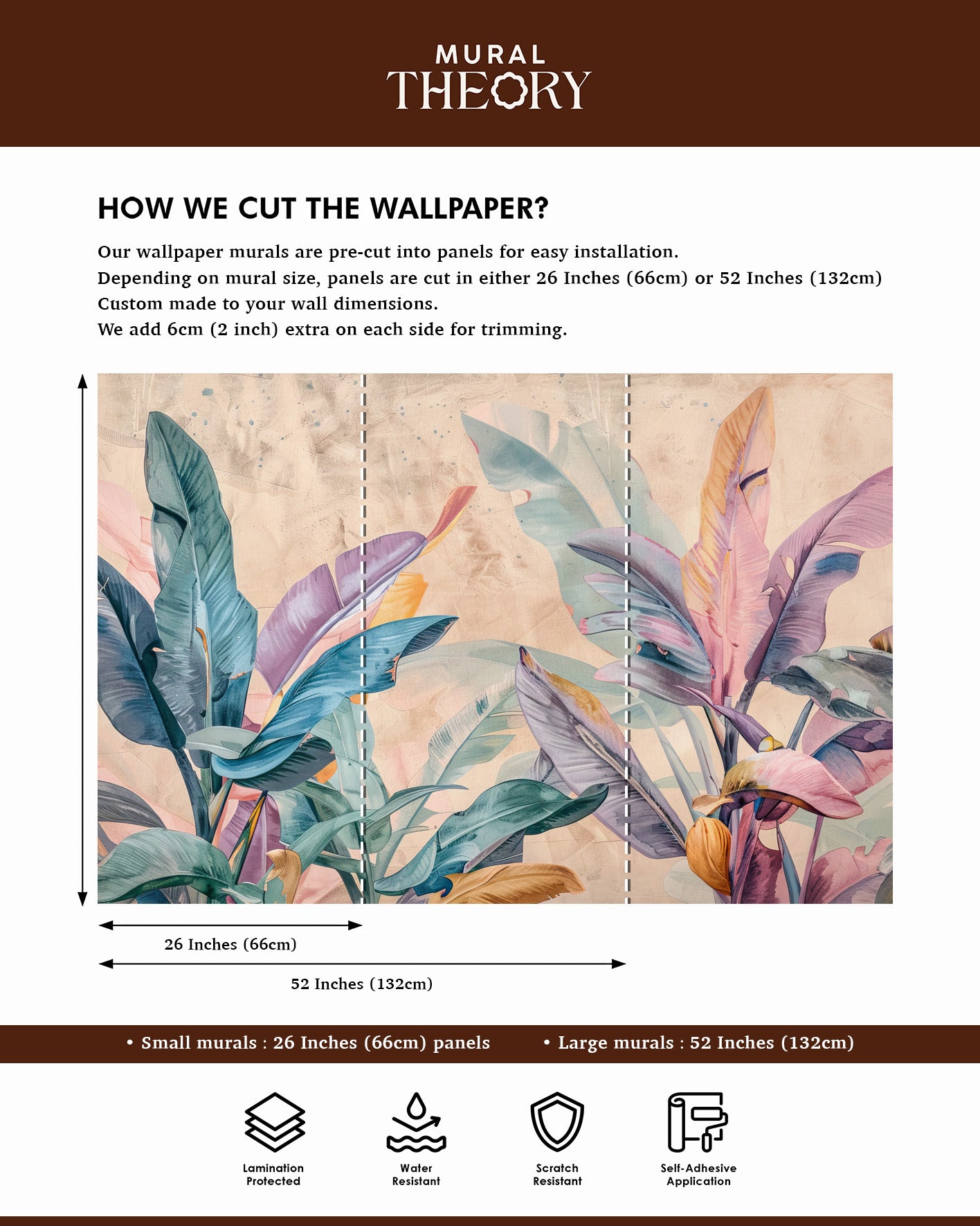 Botanical Whispers Wall Mural