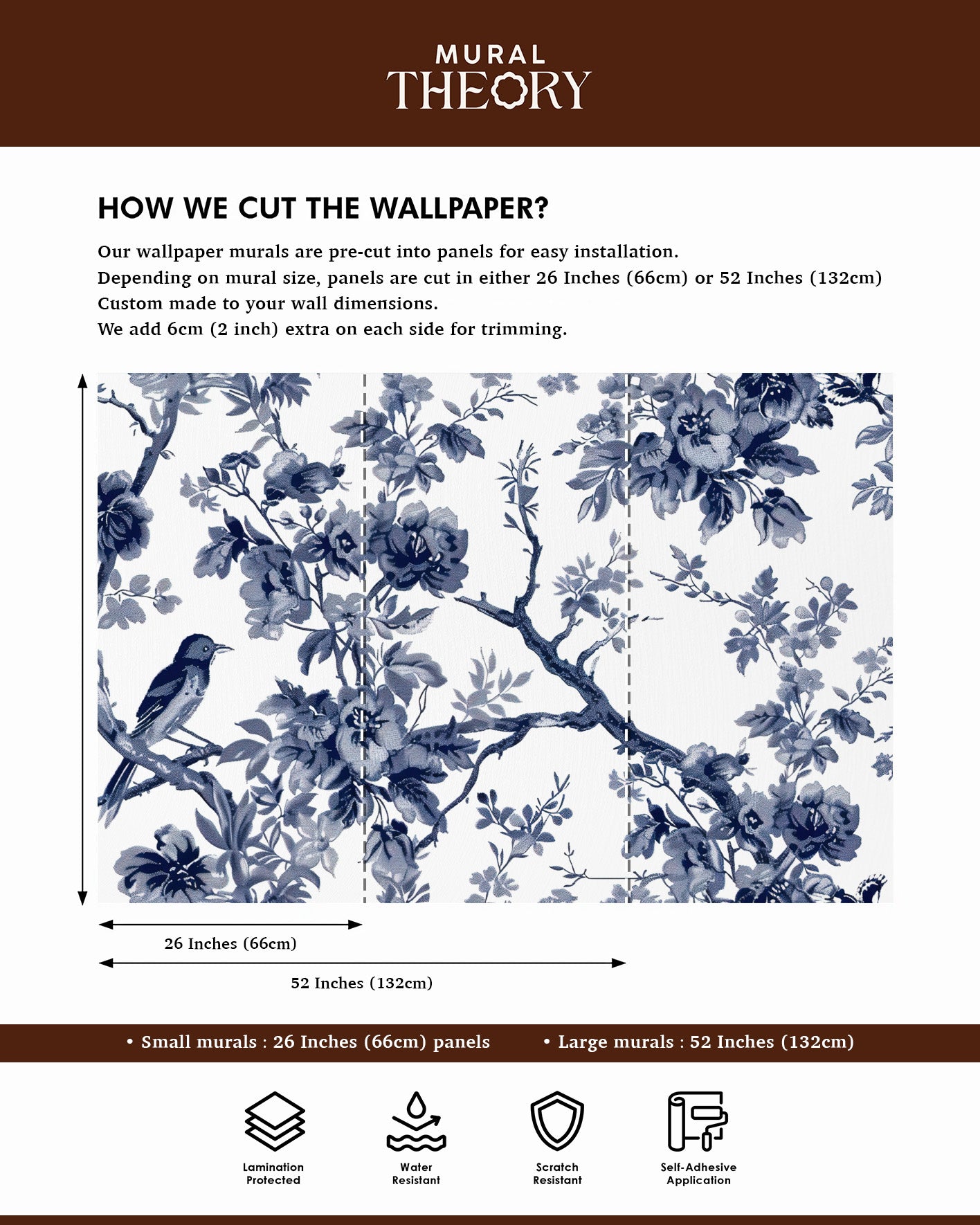 Midnight Bloom Wall Mural