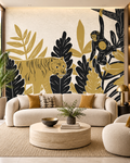 Golden Jungle Wall Mural
