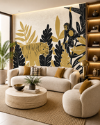 Golden Jungle Wall Mural