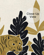 Golden Jungle Wall Mural
