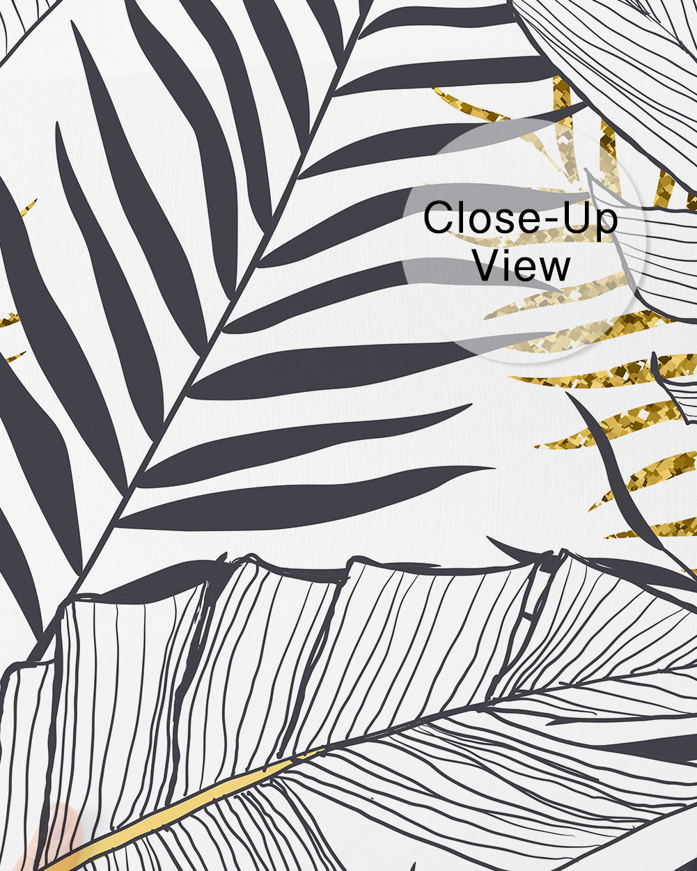 Golden Canopy Wall Mural