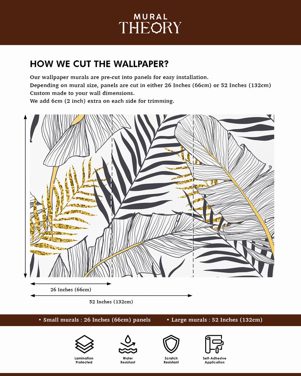 Golden Canopy Wall Mural