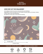 Moonlit Meadow Wall Mural