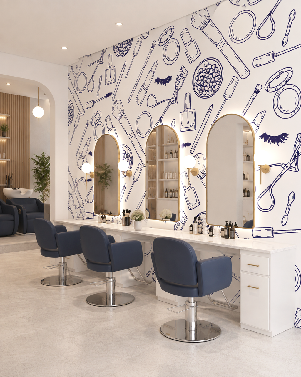 Beauty Ritual Wall Mural